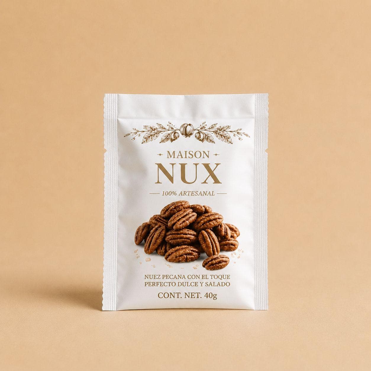 Bolsa de 40 g de nuez pecana Maison Nux