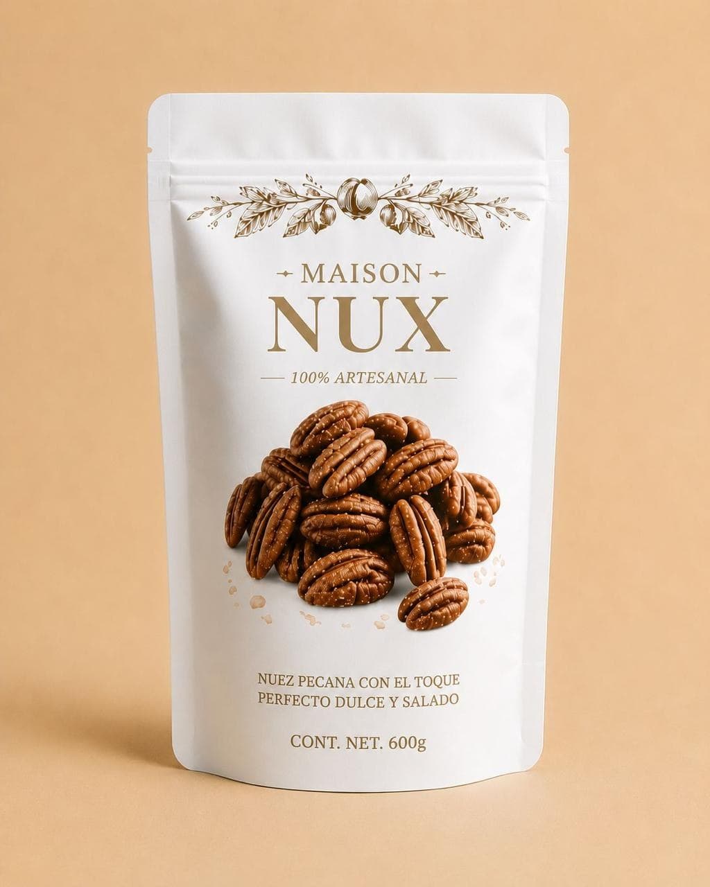 Bolsa de 600 g de nuez pecana Maison Nux